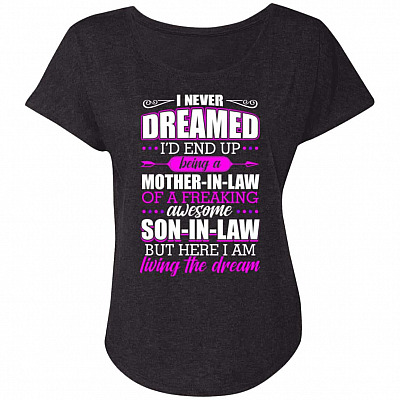 Ladies Triblend Dolman Sleeve