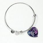 I'm Not A Widow I'm A Wife To A Husband With Butterfly Wings Heart Pendant Necklace - In Memory Of Husband Remembrance Necklace