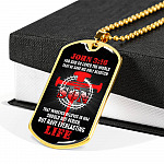 For God So Loved The World That He Gave His Only Begotten Son Dog Tag Pendant Necklace For God So Loved The World That He Gave His Only Begotten Son Dog Tag Pendant Necklace