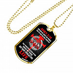 For God So Loved The World That He Gave His Only Begotten Son Dog Tag Pendant Necklace For God So Loved The World That He Gave His Only Begotten Son Dog Tag Pendant Necklace