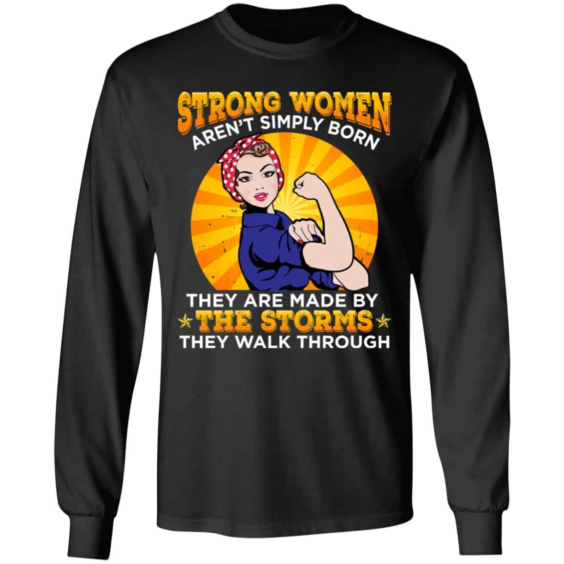 3. Strong Women (4), Black, Long Sleeve 3. Strong Women (4), Black, Long Sleeve