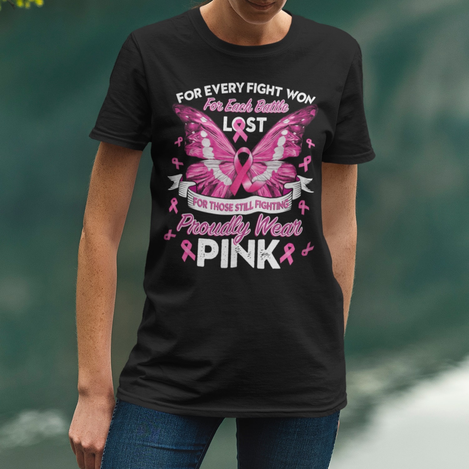 8H. Proudly Wear Pink Tee mk1