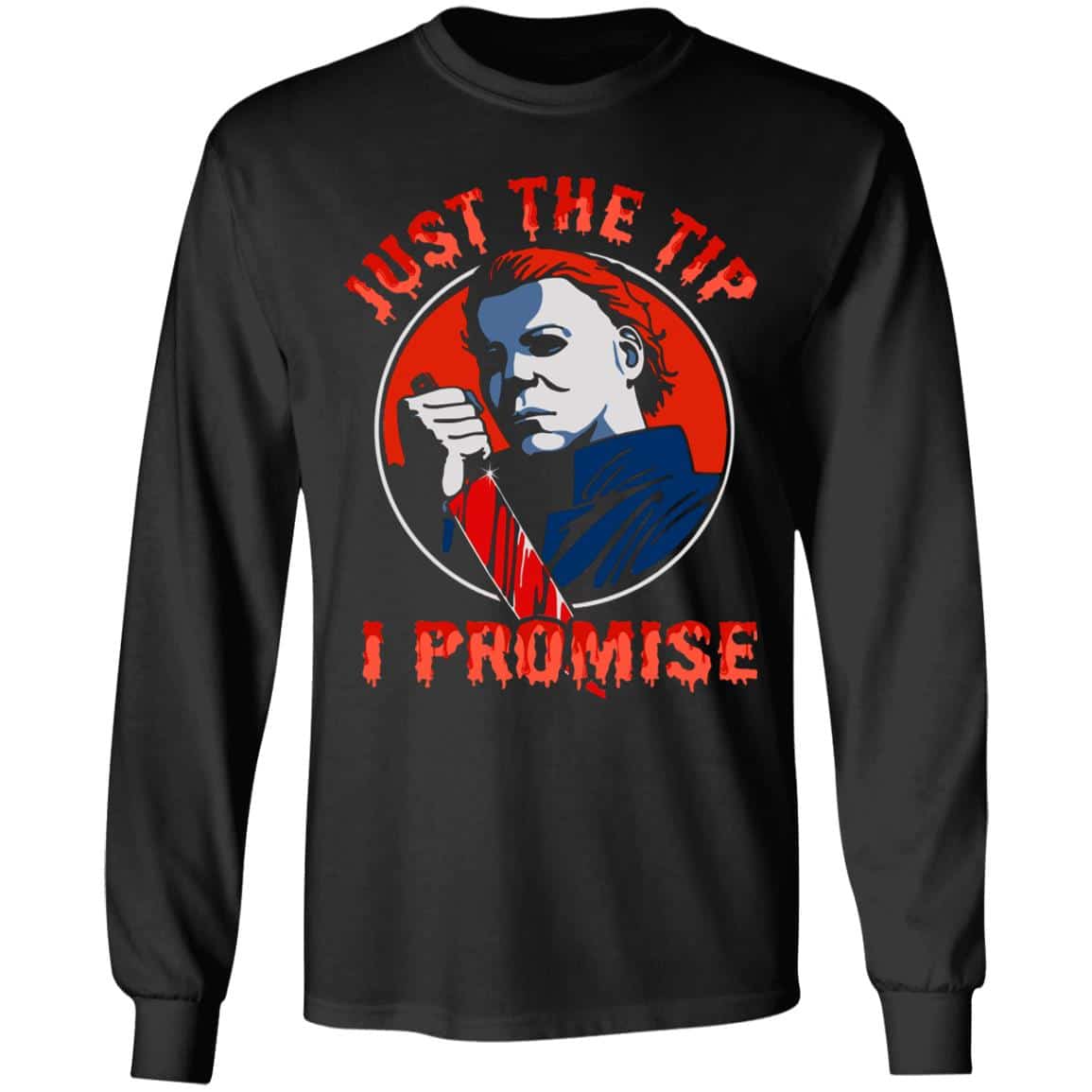 7UT. Just The Tip (5), Black, Long Sleeve