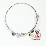 Sometimes I Whisper I Miss You And Believe That You Can Still Hear Me Custom Photo Heart Pendant Necklace