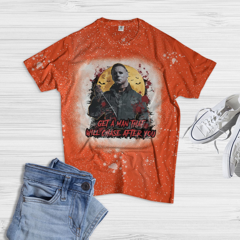 8VT. Michael Get A Man Bleached shirt mk2
