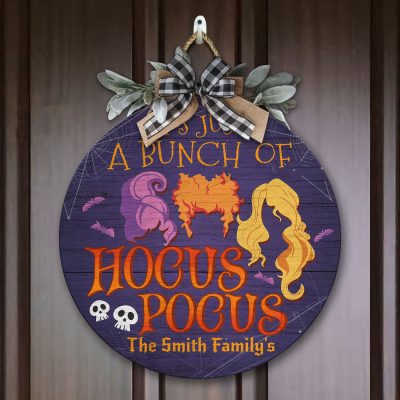 Wooden Door Sign