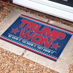 1O. uu tien Trump Won (doormat) (4) Doormat Mockup 10
