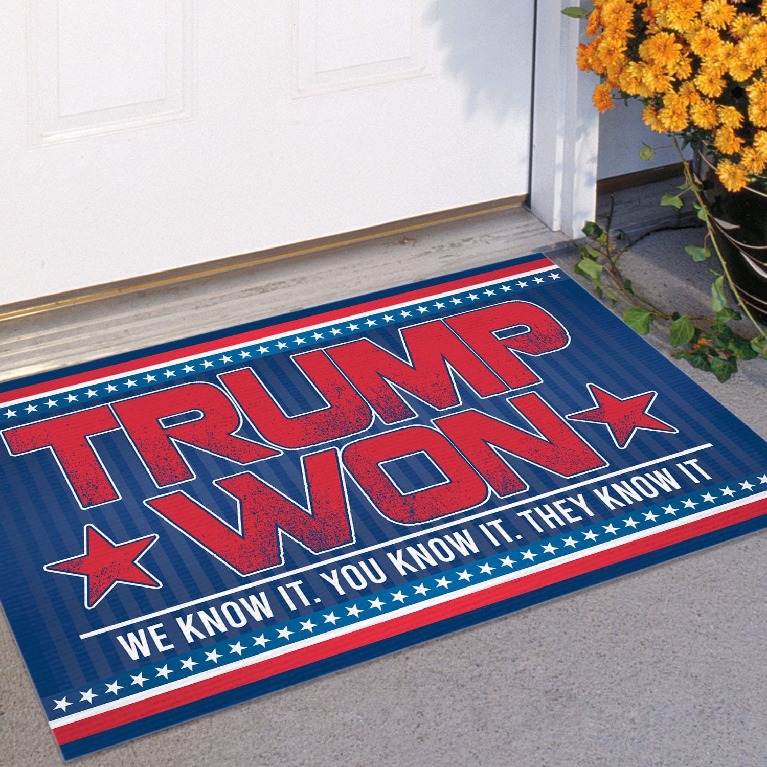 1O. uu tien Trump Won (doormat) (4) Doormat Mockup 11