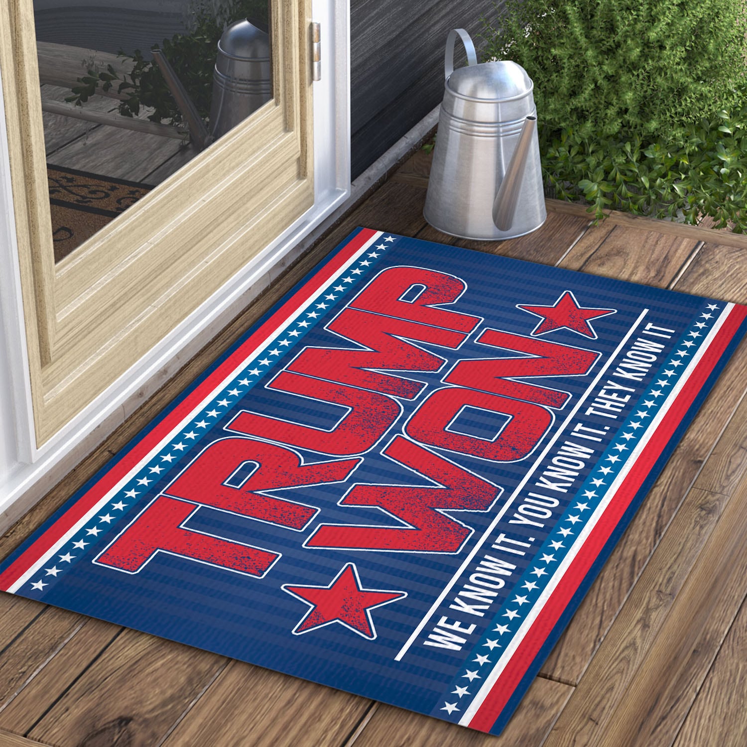 1O. uu tien Trump Won (doormat) (4) Doormat Mockup 3
