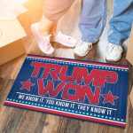 1O. uu tien Trump Won (doormat) (4) Doormat mockup 6