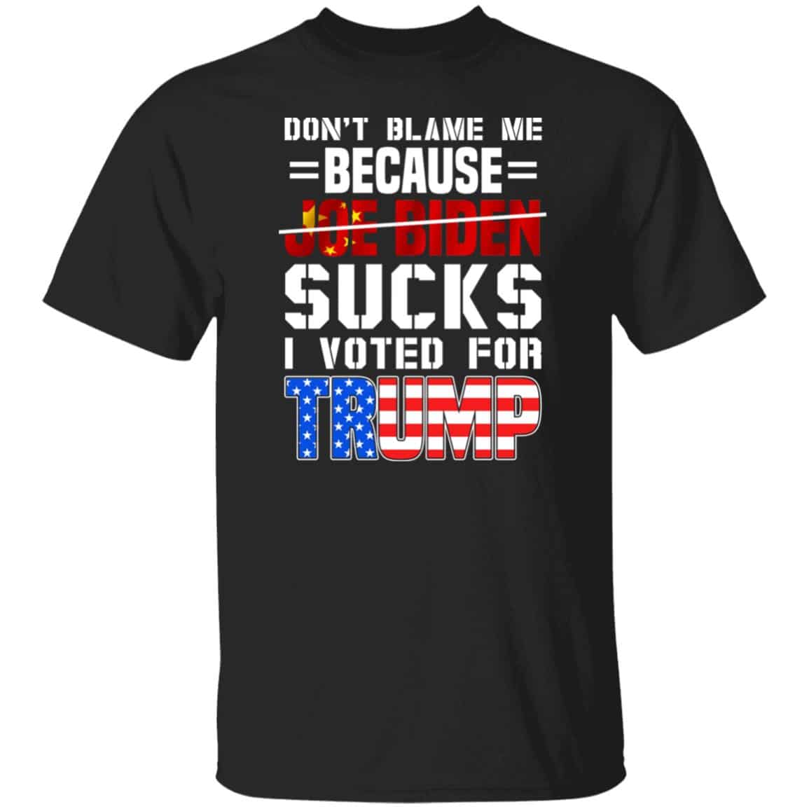 1UT. Joe Biden China, Black, Unisex T-Shirt