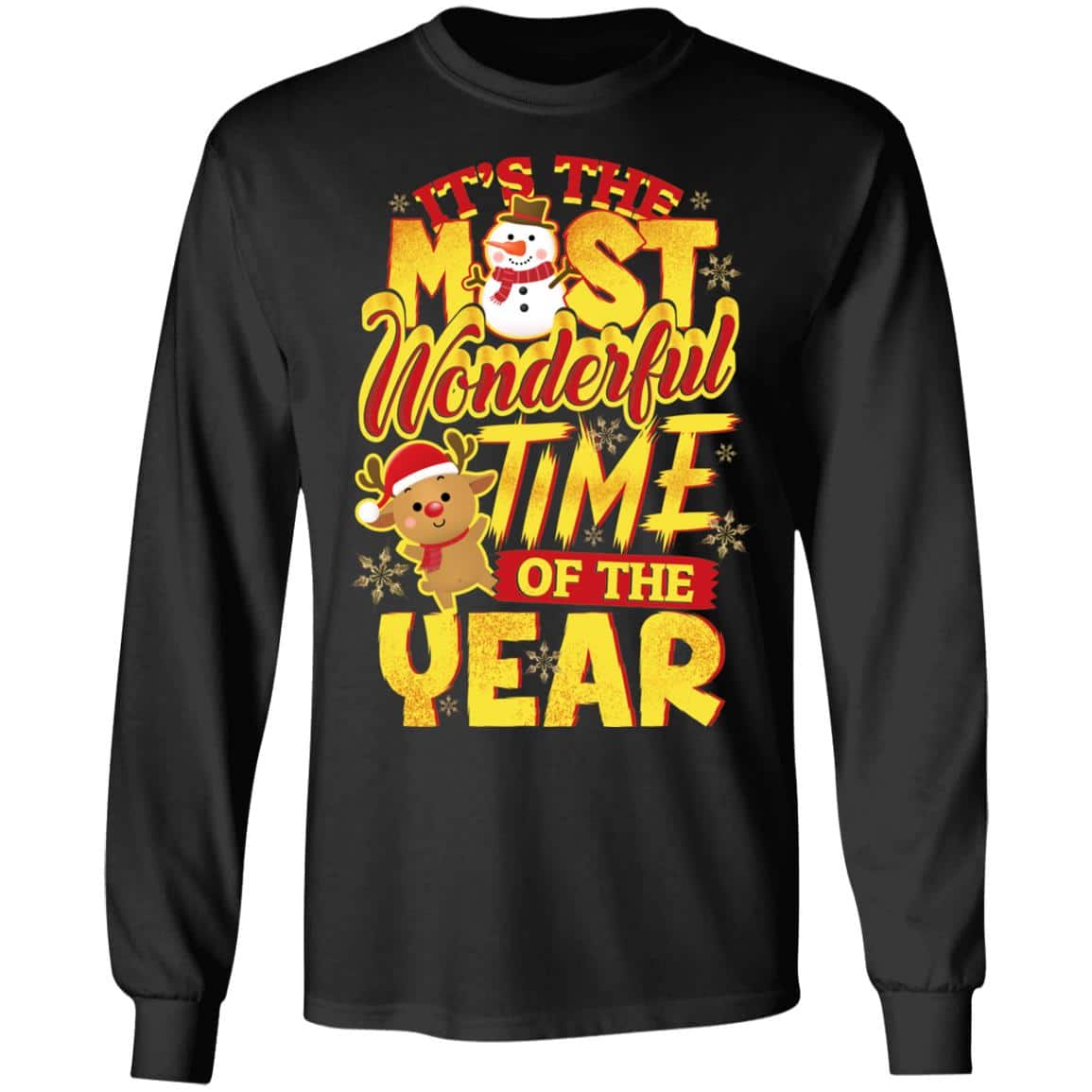 4HV. Its The Most Beautiful Time-black, Black, Long Sleeve