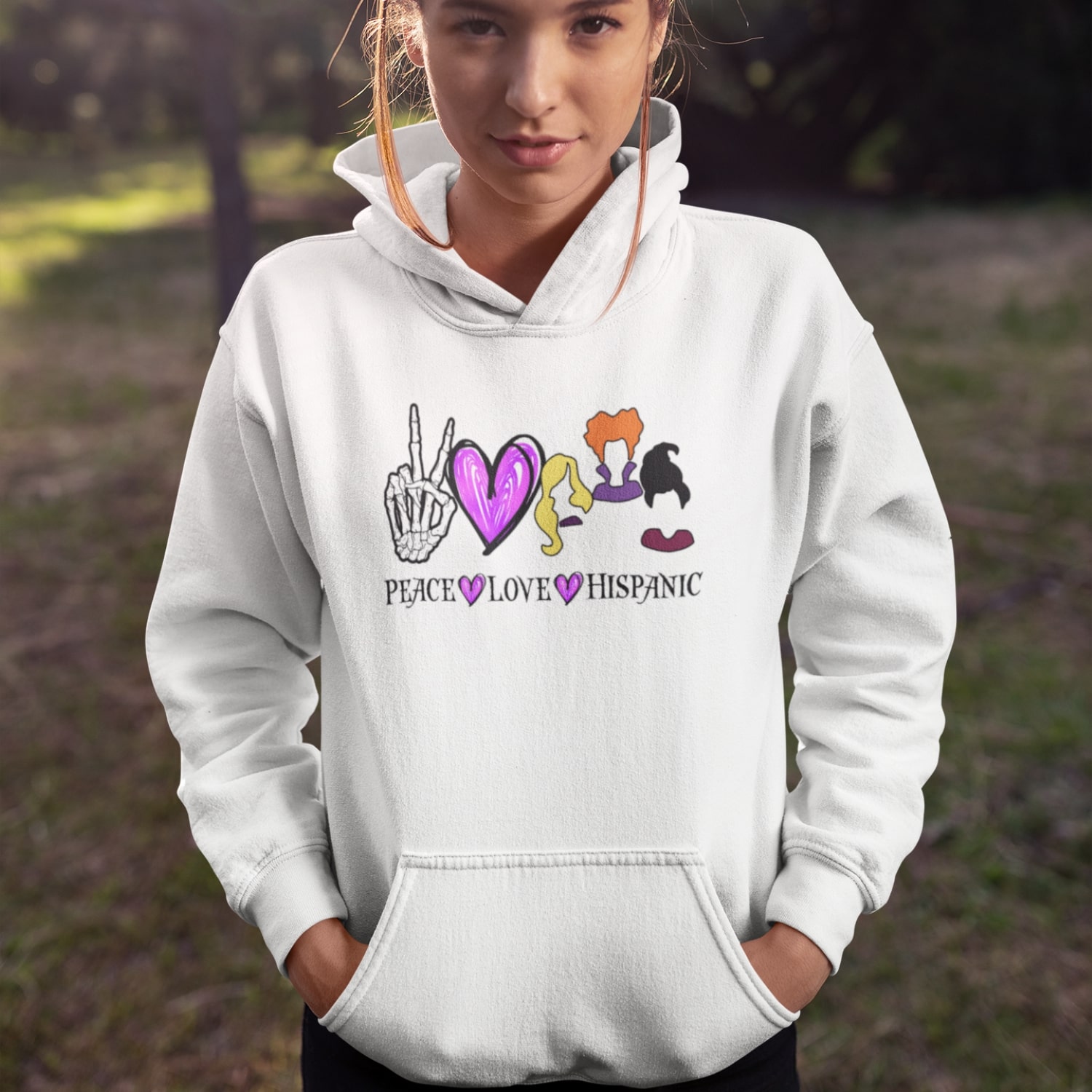 8. Peace Love Witches tee mk2