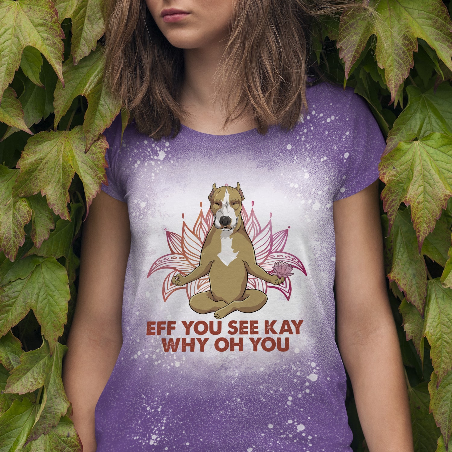 1. Eff You See Kay - Pitbull Bleached Mockup 3