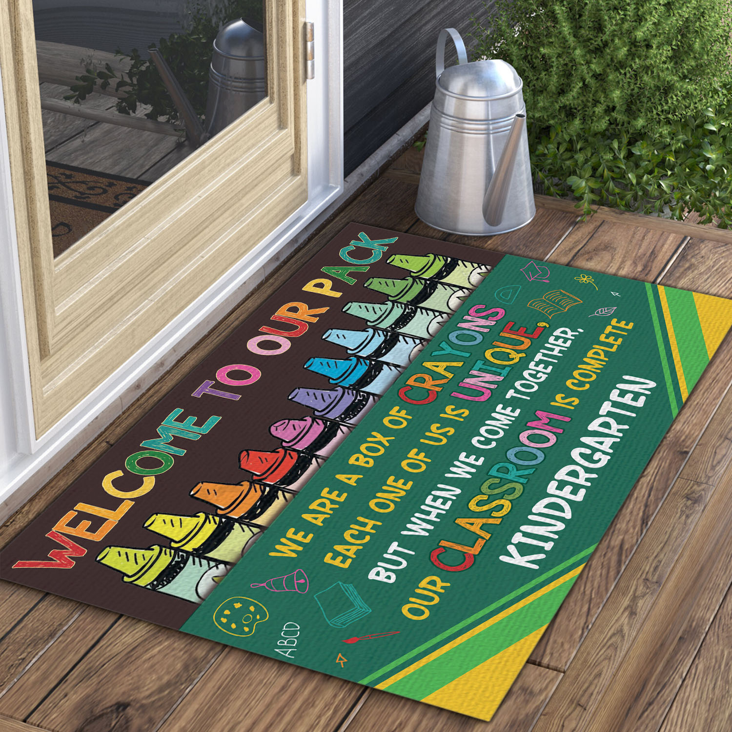 3O. Our Pack (Sample Design) Doormat Mockup 3