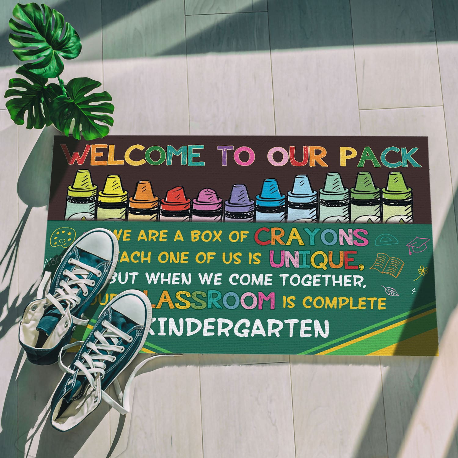 3O. Our Pack (Sample Design) Doormat mockup 5