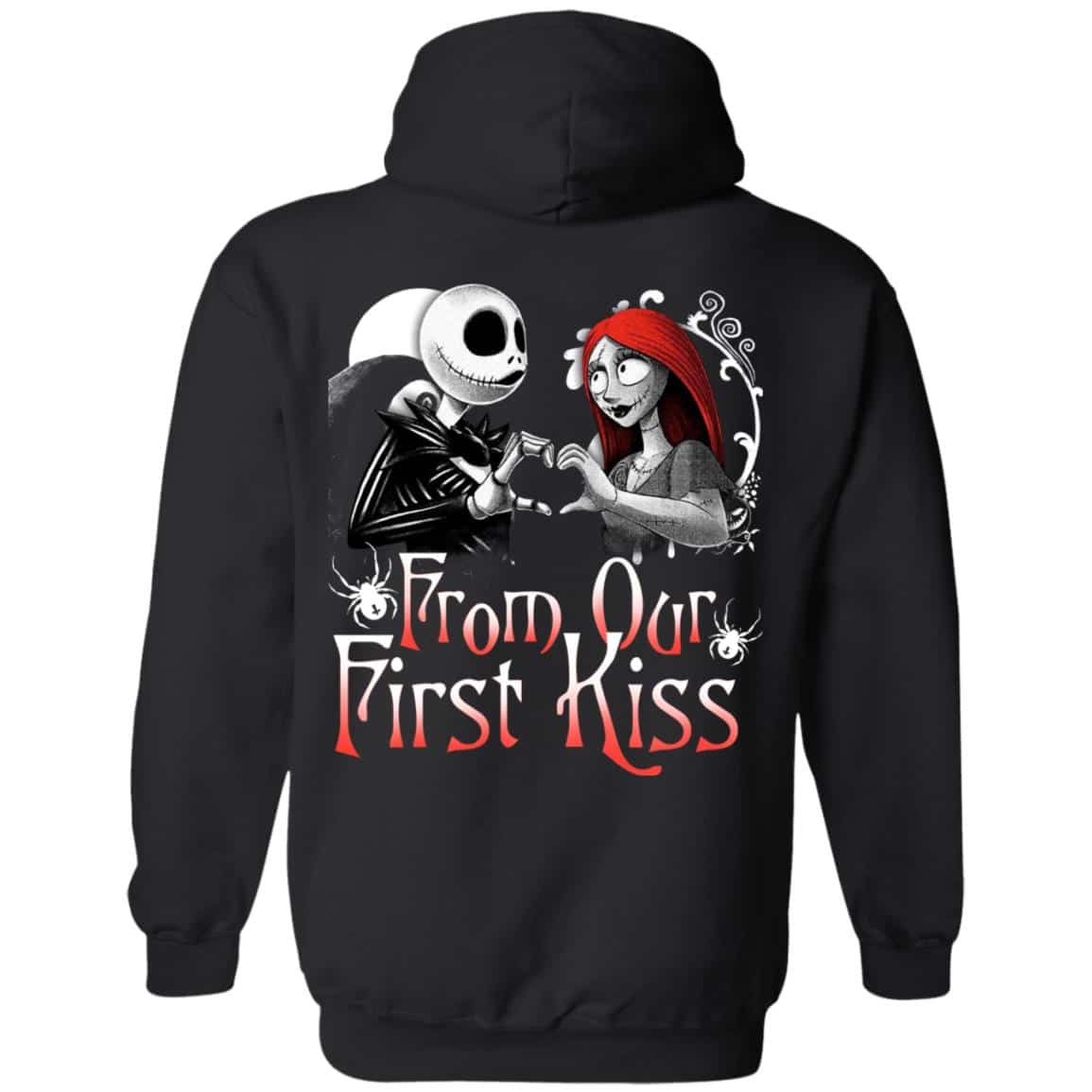 2BN. Nightmare Couple -2, Black, Hoodie