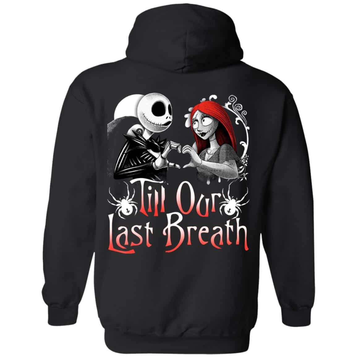 2BN. Nightmare Couple -1, Black, Hoodie