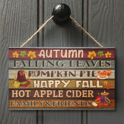 Wooden Door Sign