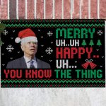 1LV. GAP Merry Uh Uh Doormat (5) Doormat mockup 12fx
