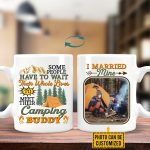 1VT. Camping Some People Have To Wait mug mk2