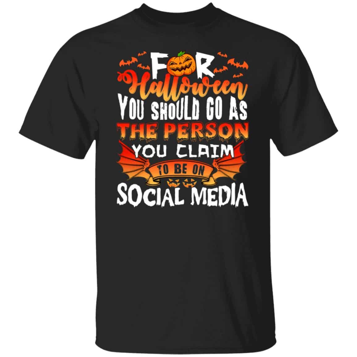 4O. For Halloween, Black, Unisex T-Shirt