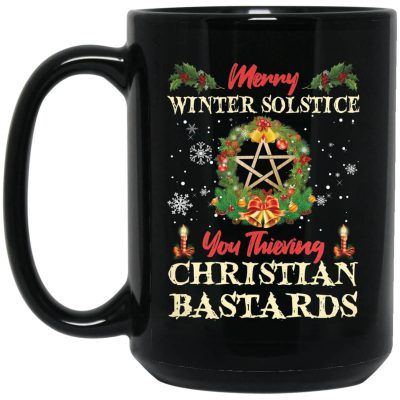 15 oz. Black Mug