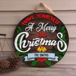 Custom 1200 Door Sign Mockup 4