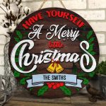 Custom 1200 Door Sign Mockup 6
