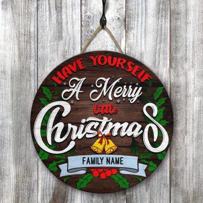 Wooden Door Sign