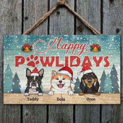 Wooden Door Sign