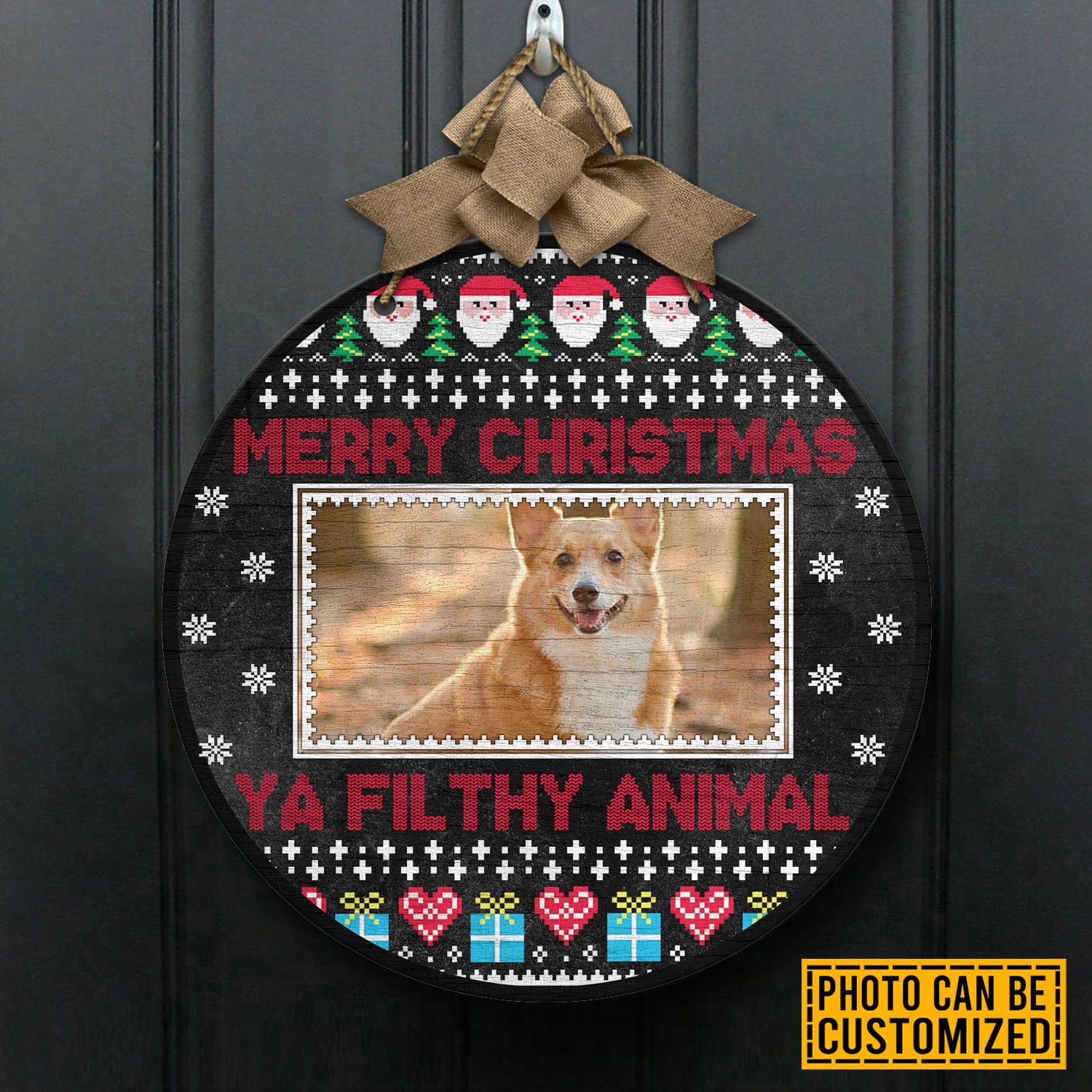 2vt. Ya Filthy Animal Door Sign Mk1