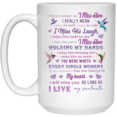 15 oz. White Mug