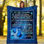 4o. To My Daughter When You Mom Fix Blanket Mockup 1