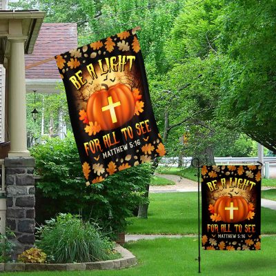 1th. Be A Light Garden & House Mockup 1fx