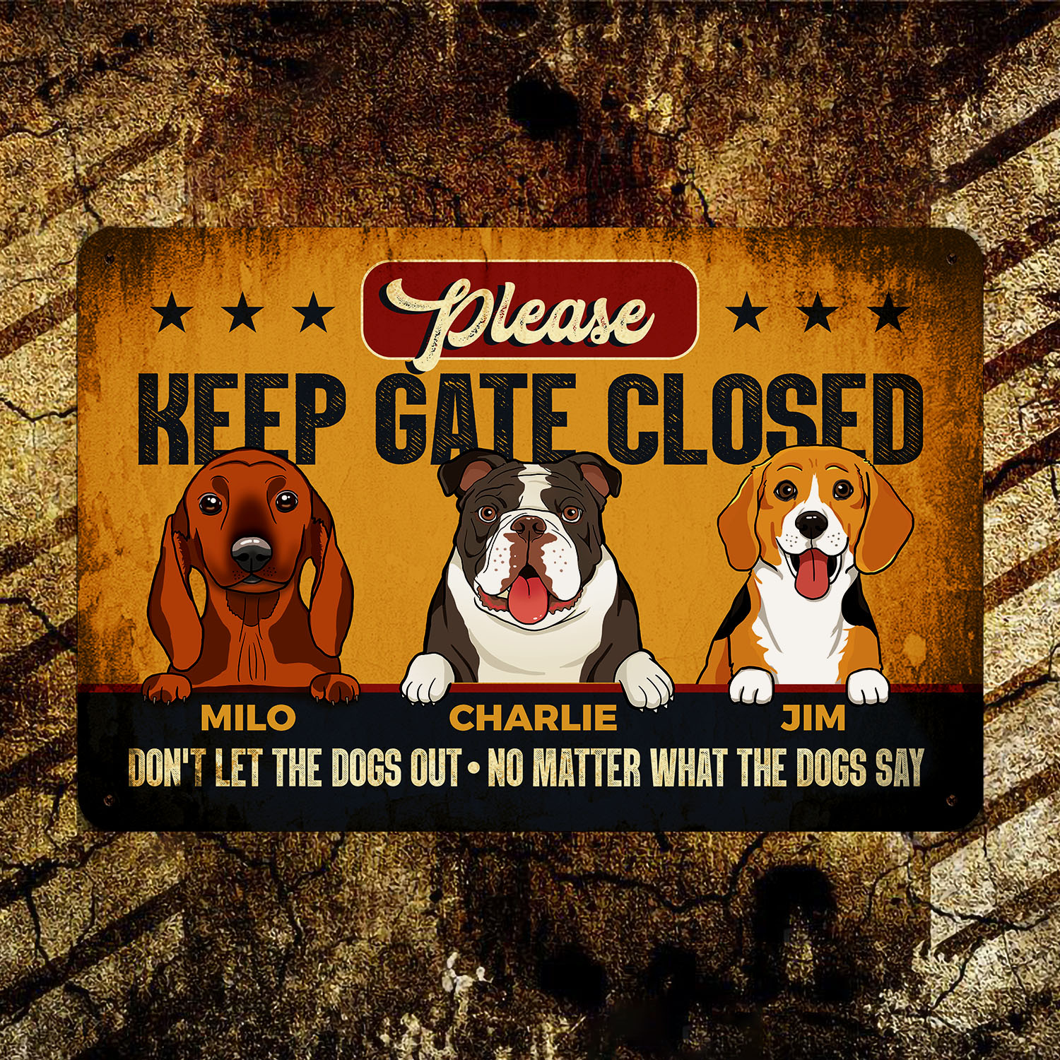 Metal Sign Mockup 10