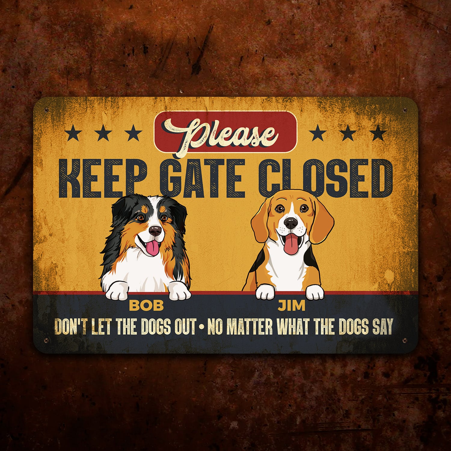 Metal Sign Mockup 14