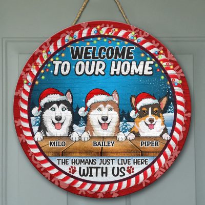 Wooden Door Sign