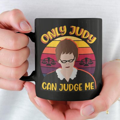 Only Judy Can Judge Me Ceramic Coffee Mug - Water Bottle - Beer Stein