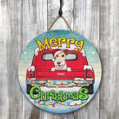 Wooden Door Sign