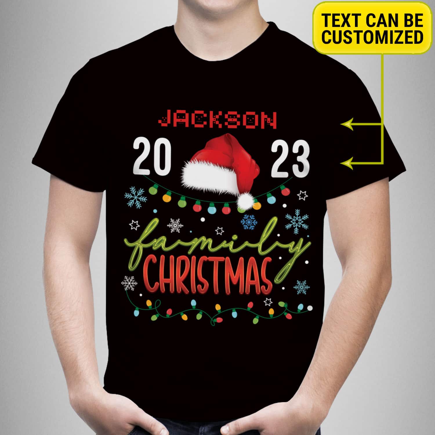 2O. Family Christmas Mockup 3