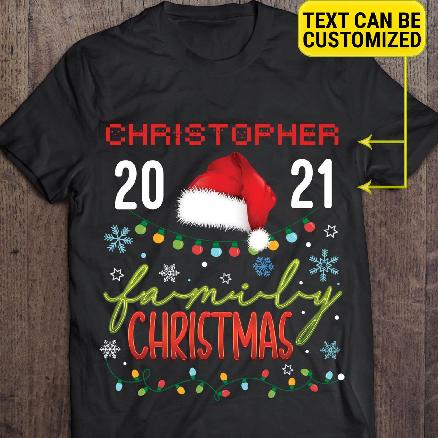 2O. Family Christmas Mockup 2