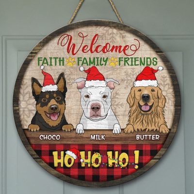 Wooden Door Sign