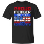 proud member, Black, Unisex T-Shirt