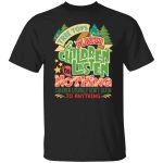9Th. Tree Tops Glisten, Black, Unisex T-Shirt