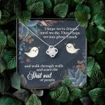 I Hope We're Friends Until We Die Then I Hope We Stay Ghost Friends Love Knot Necklace
