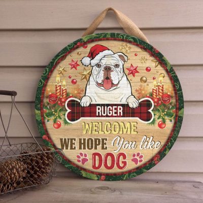 Wooden Door Sign