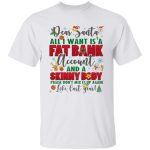2Th. Fat Bank Account (6), White, Unisex T-Shirt