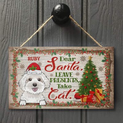 Wooden Door Sign