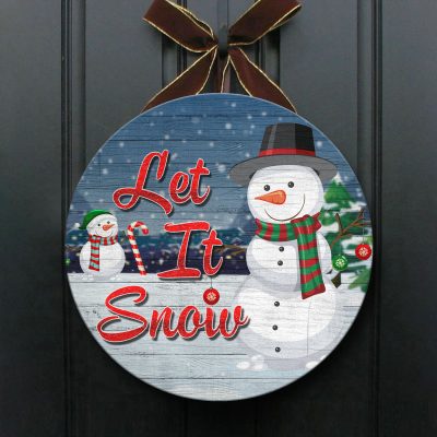 Wooden Door Sign